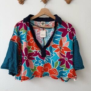 Free People On a Boat Boxy Crop